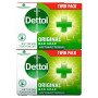 Dettol Original Antibacterial Hand Soap Bar 100g