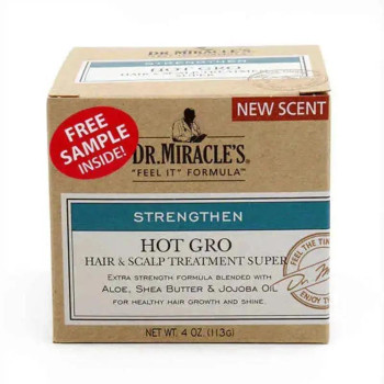 Dr. Miracle Hot Gro Super Rejuvenating Treatment For Hair Shine (113g)