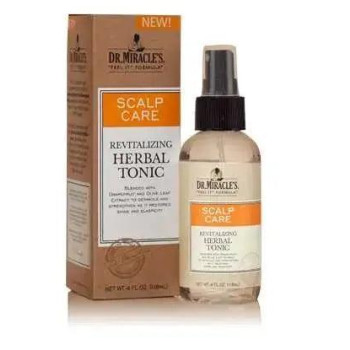 Dr. Miracle's Scalp Care Revitalizing Herbal Tonic For Hair 4 oz