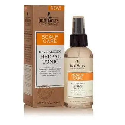 Dr. Miracle's Scalp Care Revitalizing Herbal Tonic For Hair 4 oz