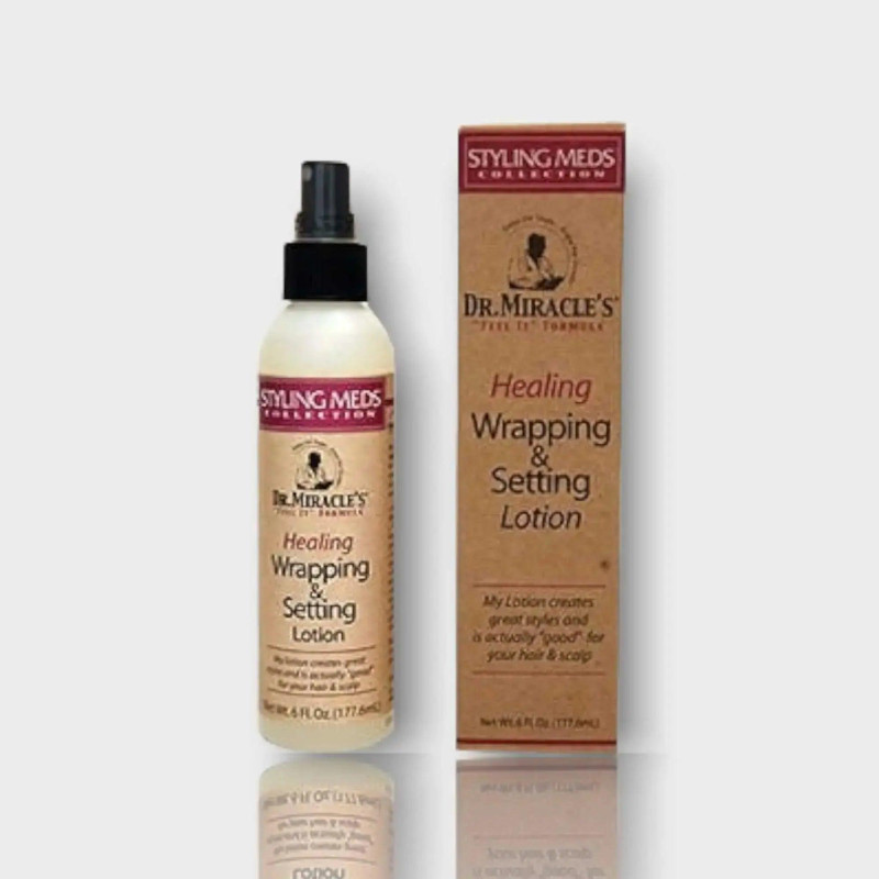 Dr. Miracles Style Meds Healing Wrapping & Setting Lotion For Hair