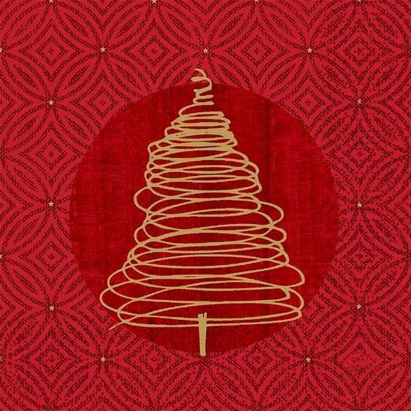 Duni Elegant Trees Napkin 3ply 33cm Duni Elegant Trees Napkin 3ply 33cm