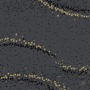 Duni Golden Stardust 40cm Dunisoft NapkinBlack