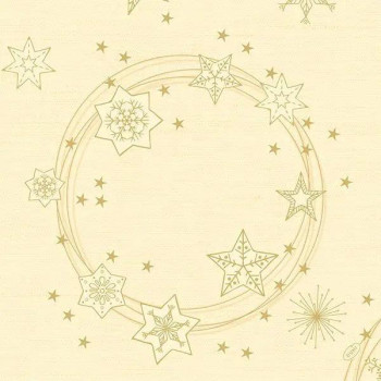 Duni Star Shine Cream 40cm Dunisoft Napkin