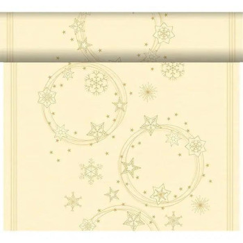 Duni Star Shine Cream Dunicel Tete a Tete 0.4x24m