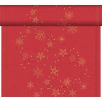 Duni Star Shine Red Dunicel Tete a Tete 0.4x24m
