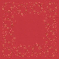 Duni Star Shine Red Slipcover Dunisilk 84x84cm
