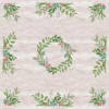 Duni Winter Greene Slipcover Dunisilk 84x84cm
