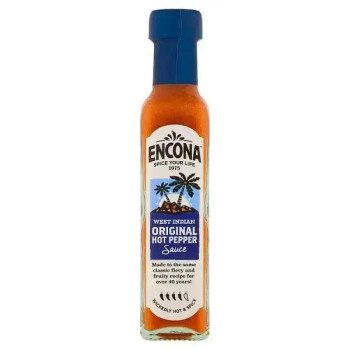 Encona West Indian Original Hot Pepper Sauce 142ml (Case of 6) Encona West Indian Original Hot Pepper Sauce 142ml (Case of 6)