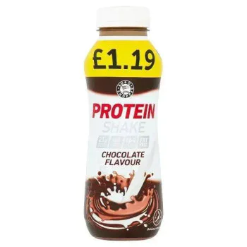 Euro Shopper Protein Shake Chocolate Flavour 330ml (Case of 8) Euro Shopper Protein Shake Chocolate Flavour 330ml (Case of 8)