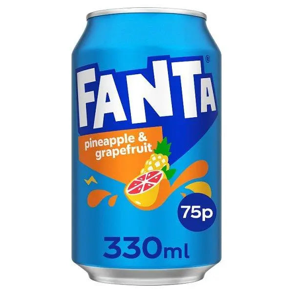 Fanta Pineapple & Grapefruit 330ml (Case of 24)
