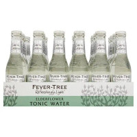 Fever-Tree Refreshingly Light Elderflower Tonic Water 24 x 200ml