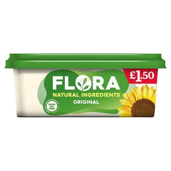 Flora Original Spread with Natural Ingredients 250g (Case of 8) Flora Original Spread with Natural Ingredients 250g (Case of 8)