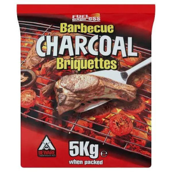 Fuel Express Barbecue Charcoal Briquettes 5kg Fuel Express Barbecue Charcoal Briquettes 5kg