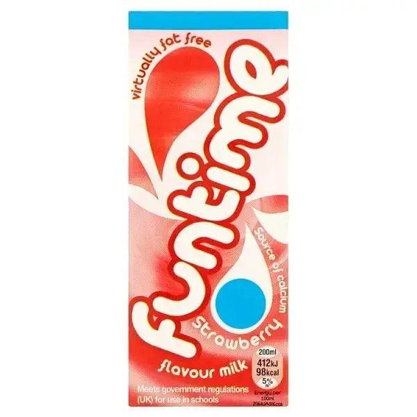 Funtime strawberry Flavour Milk 200ml (Case of 30) Funtime strawberry Flavour Milk 200ml (Case of 30)