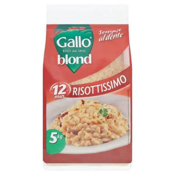 Gallo Blond Risotto Rice 5kg Gallo Blond Risotto Rice 5kg