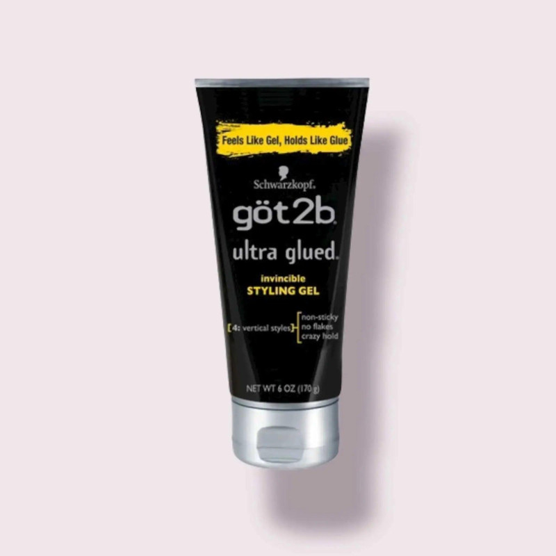 Göt2b Ultra Glued Invincible Hair Styling Gel - 6oz Göt2b Ultra Glued Invincible Hair Styling Gel - 6oz