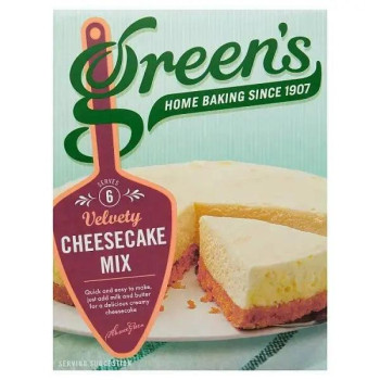 Greens Velvety Cheesecake Mix 259g ( Case of 6) Greens Velvety Cheesecake Mix 259g ( Case of 6)
