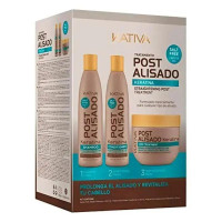 Hair Straightening Treatment Kativa 7750075024274 (3uds)