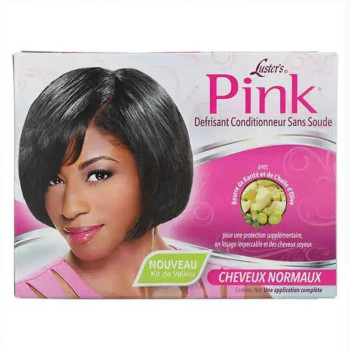 Hair Straightening Treatment Luster Pink Relaxer Kit Regular