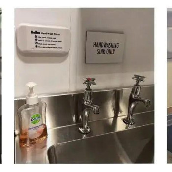 Hallco HWT1 Handwash Timer - Hygienic, hands free operation