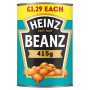 Heinz Beanz in a Rich Tomato Sauce 415g (Case of 24)