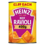 Heinz Beef Ravioli in a Juicy Tomato Sauce 400g (Case of 6)