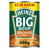 Heinz Big Soup Chicken & Veg 400g (Case of 12)