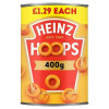 Heinz Hoops Shaped Pasta in a Juicy Tomato Sauce 400g (Case of 24)