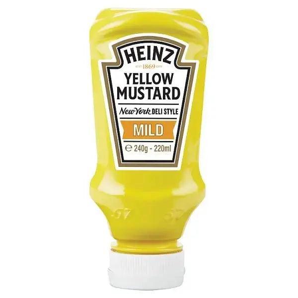 Heinz Mild Yellow Mustard 240g (Case of 8) Heinz Mild Yellow Mustard 240g (Case of 8)