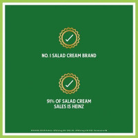 HEINZ Salad Cream Original 285g (Case of 12)