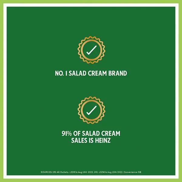 HEINZ Salad Cream Original 285g (Case of 12)