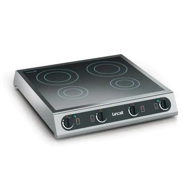 IH42 - Lincat Electric Counter-top Induction Hob - 4 Zones - W 600 mm - 2 x 3.0 kW IH42 - Lincat Electric Counter-top Induction Hob - 4 Zones - W 600 mm - 2 x 3.0 kW