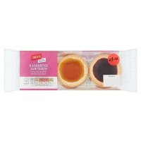 Jack's 6 Assorted Jam Tarts (Case of 6)
