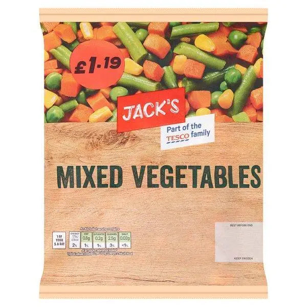 Jack's Mixed Vegetables 500g