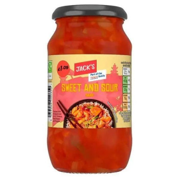 Jack's Sweet and Sour Sauce 440g(Case of 6) Jack's Sweet and Sour Sauce 440g(Case of 6)