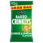 Jacob's Baked Crinklys Cheese & Onion Grab Bag 45g (Case of 30)