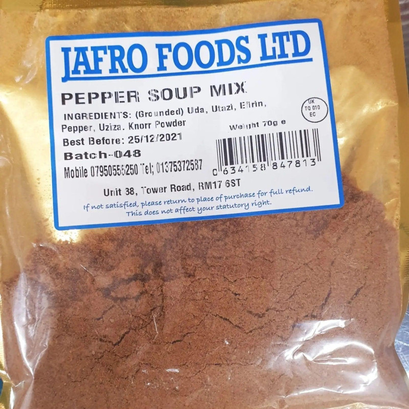 Jafro Food Ltd Pepper Soup Mix