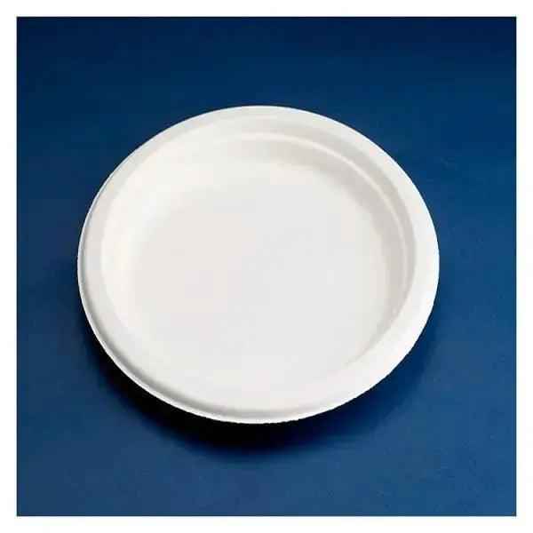 Jena Eco 50 Compostable 26cm Bagasse Plates Jena Eco 50 Compostable 26cm Bagasse Plates