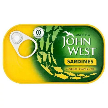 John West Sardines in Sunflower Oil 120g