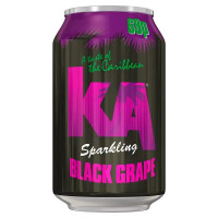 KA Sparkling Black Grape 330ml Can (Case of 24)