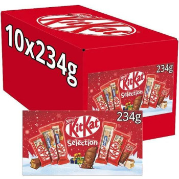 Kit Kat Selection Chocolate Selection Box 234g (Case of 10)