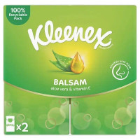 Kleenex Balsam Tissues - 2 Pocket Pack (Case of 36)