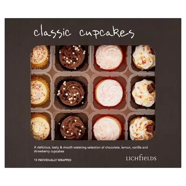 Lichfields 12 Luxury Cupcakes (Case of 12) Lichfields 12 Luxury Cupcakes (Case of 12)