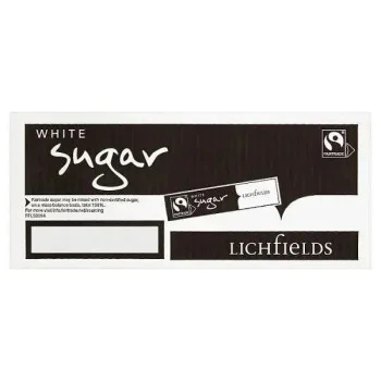 Lichfields Fairtrade White Sugar 2kg Lichfields Fairtrade White Sugar 2kg