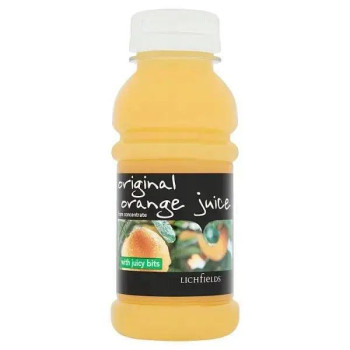 Lichfields Smooth Juice from Concentrate 250ml (Case of 8) Lichfields Smooth Juice from Concentrate 250ml (Case of 8)