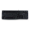 Logitech K120 Wired Keyboard, USB, Low Profile, Quiet Keys, OEM