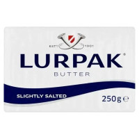Lurpak Butter Slightly Salted 250g (Case of 10)
