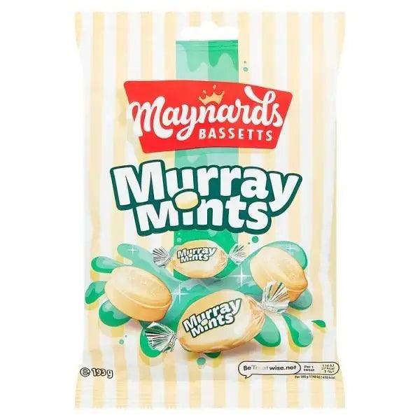 Maynards Bassetts Murray Mints Sweets Bag 193g (Case of 12) Maynards Bassetts Murray Mints Sweets Bag 193g (Case of 12)