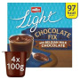 Muller Light Chocolate Fix Milk Chocolate Dessert 4 x 100g (Case of 6)
